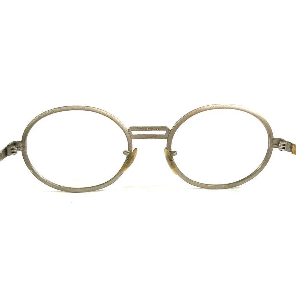 Vintage Universal Eyeglasses Frames #460 Pembroke-Slvtone Silvertone 50-20-130